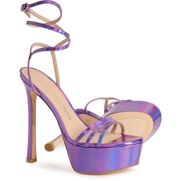 **Stuart Weitzman Made in Spain Soiree 145 Platform Sandals (For Women)** - Picture 1 of 5